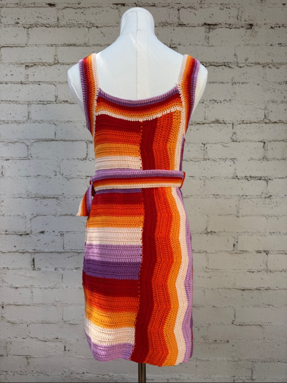 FARM Rio for Anthropologie Crochet Mini Dress Size XS - Picture 6 of 16